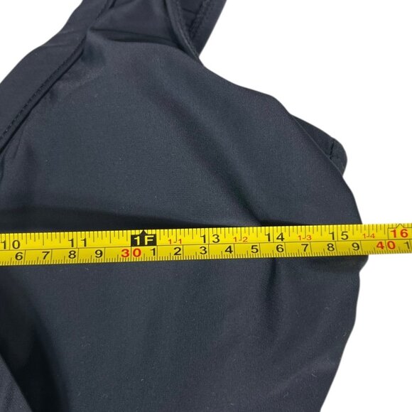 Vintage Shape Detector Swimsuit One Piece Crossover Size 16 Made in the USA - Picture 5 of 13